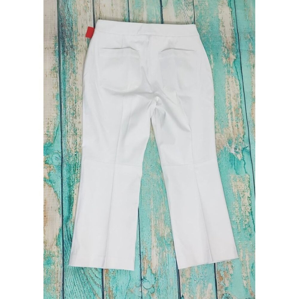 SPANX Pants Classic White L Petite On-The Go Kick Flare Pants Pullover - Picture 8 of 12
